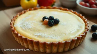 Decadent Frangipane Tart with Seasonal Fruits – A Sweet Treat for Any Occasion recipe card