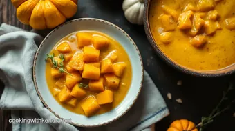 Easy Tökfőzelék: Discover the Ultimate Creamy Pumpkin Stew! recipe card