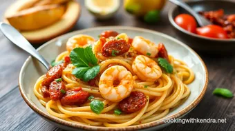 Easy Prawn and Chorizo Linguine: 5 Ways to Ignite Your Dinner! recipe card