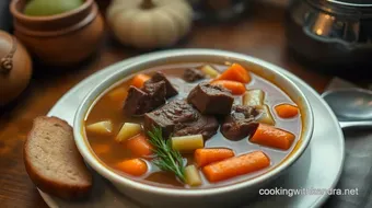 Elegant Beef Consommé: A Classic French Delicacy You'll Love recipe card