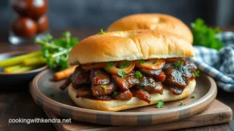 Grill Lamb Sandwiches with Hoisin Flavor