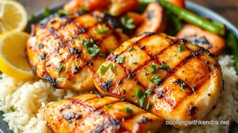 Grilled Chicken Delightfully Served in 40 Mins recipe card