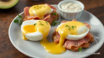 Poached Eggs Ham Tropical Twist 30 Min