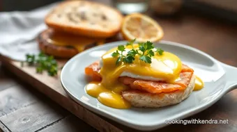 Poached Smoked Salmon Benedict Delight