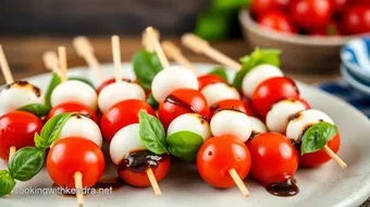 Quick Mini Caprese Skewers with Fresh Flavor