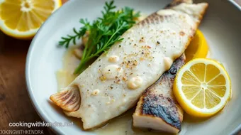 Quick Pan-Seared Zander with Zesty Lemon recipe card