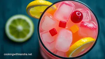 Delicious Rainbow Jolly Rancher Mixed Drink: A Cheeky Summer Treat recipe card