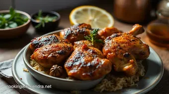 Savory Five Spice Powder Roasted Chicken: A Flavourful Feast recipe card