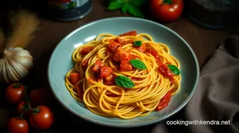 Spicy Calabrian Chili Pasta: A Family Favorite Dish recipe card