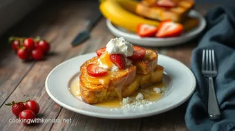 French Toast Banana Coconut Delight