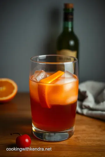 A Taste of France: The French Connection Cocktail presentation