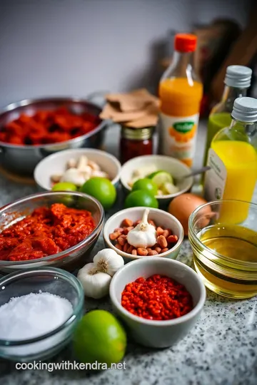 Achiote Roasted Chicken: A Tropical Delight ingredients