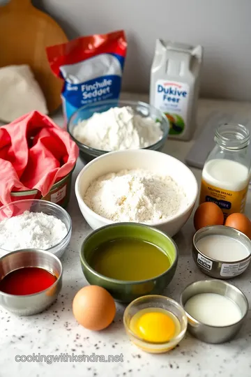 Winter Layer Cake Delight ingredients