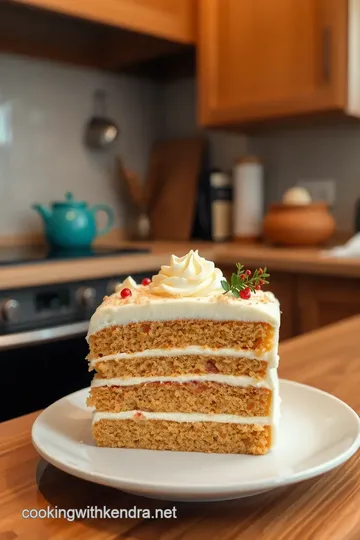 Winter Layer Cake Delight steps