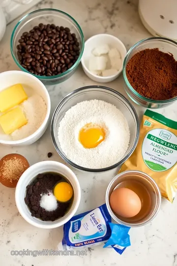 Diabetic-Friendly Cosmic Brownies ingredients