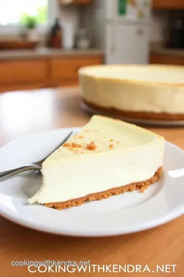 No-Butter Cheesecake Recipe steps