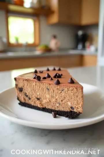 Chocolate Double Fudge Peanut Butter Cheesecake steps