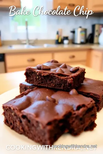 Decadent Chocolate Chip Fudge Brownies steps