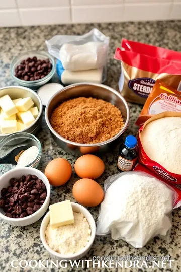 Trader Joe s Inspired Chocolate Chocolate Chip Cookies ingredients