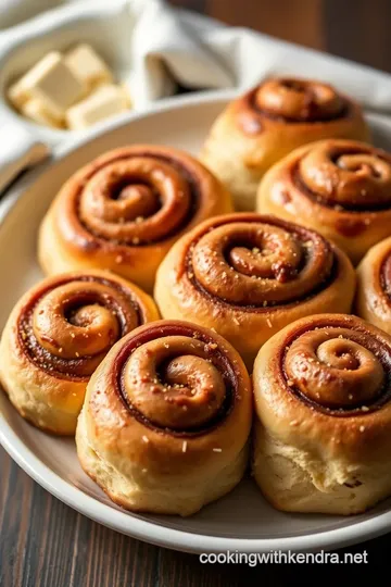 Classic Cinnamon Buns Recipe presentation