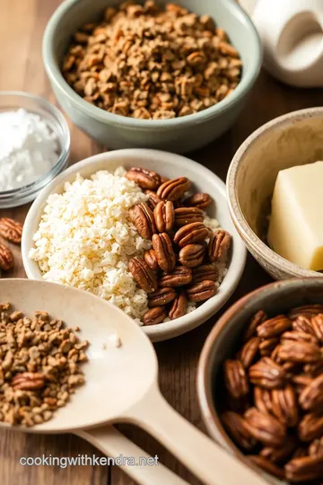 Classic Pecan Pie ingredients