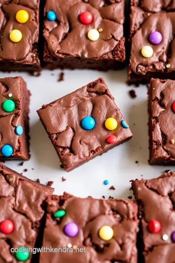 Cosmic Brownies Recipe presentation