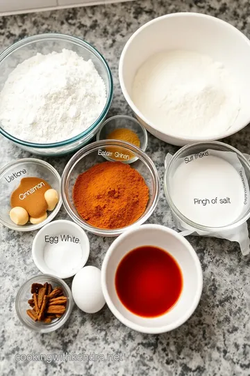 Classic Gingerbread Cookies ingredients