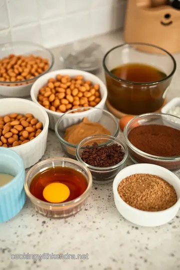 Garbanzo Bean Chocolate Cake ingredients