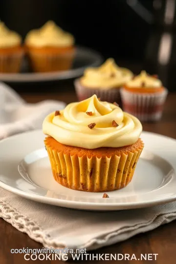 Gluten-Free Vanilla Cupcakes presentation