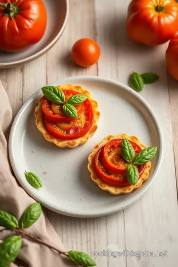 Fresh Heirloom Tomato Tartlets steps