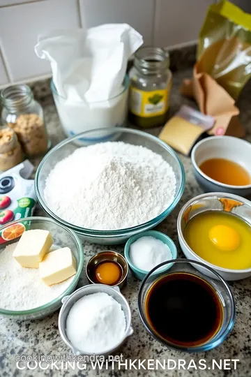 Jam-Filled Cookies ingredients