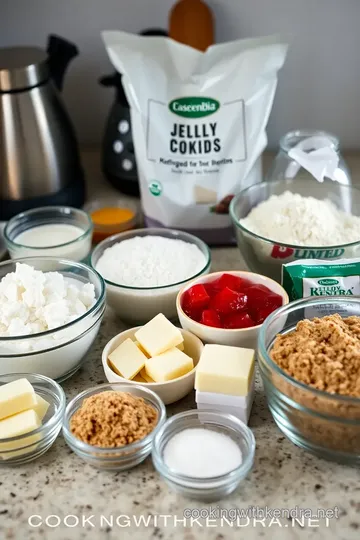 Jelly-Filled Cookies ingredients