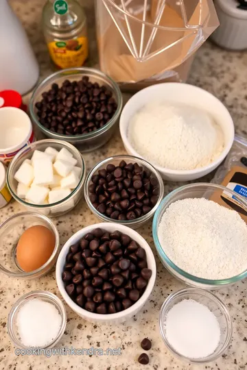 Mini Chocolate Chip Cookies ingredients