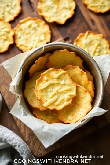 Bake Parmesan Garlic Crisps for Snacks steps