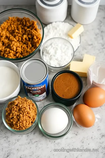 Milk Bar Pumpkin Pie Recipe ingredients