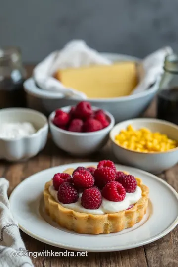 Raspberry Linzer Torte ingredients