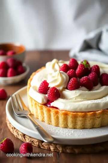 Raspberry Linzer Torte steps