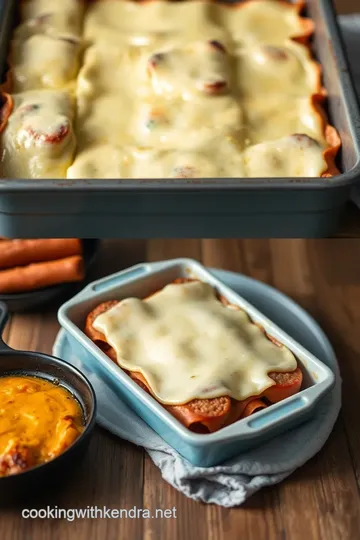 Smoked Cheese and Sausage Strata steps