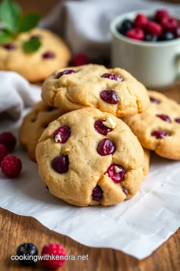 Soft Baked Pillberry Vending Machine Cookies presentation