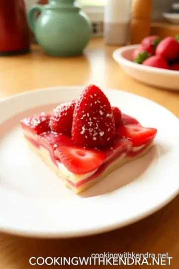 Strawberry Cream Cheese Filled Pastry Topped with Strudel steps