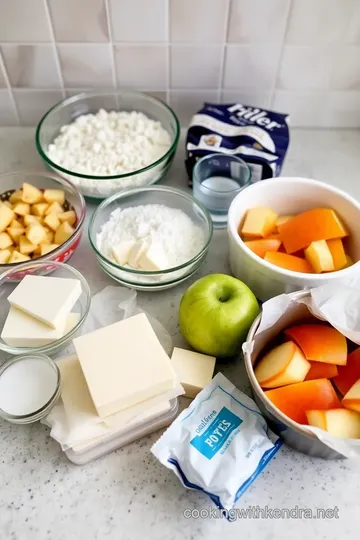 Classic Apple Pie ingredients