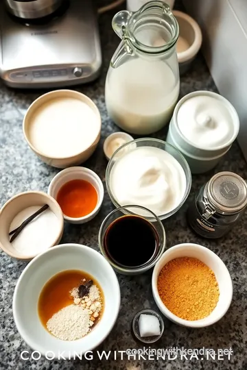 Classic Vanilla Bean Latte ingredients