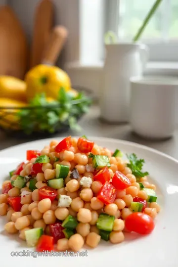 Bright and Zesty Fresh Garbanzo Bean Salad steps