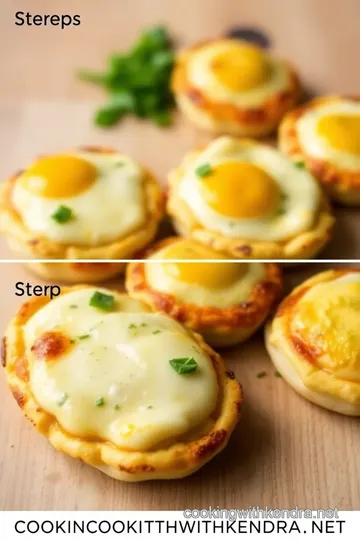 Herbed Egg & Sausage Pizzettes steps