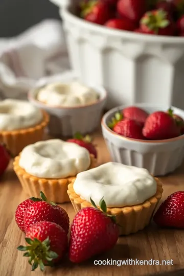 Broiled Strawberry Brie Bites with Almonds ingredients