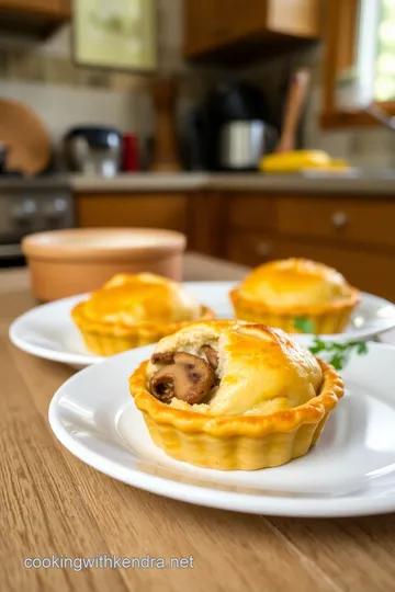 Chicken and Mushroom Pasties steps