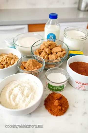 Peanut Butter Brownie Bundle Cheesecake Ice Cream ingredients