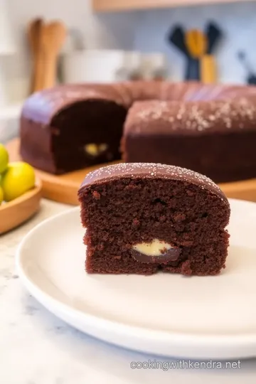 Chocolate Cream Cheese Pound Cake steps