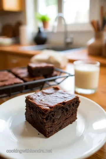 Chocolate Hummingbird Brownies steps