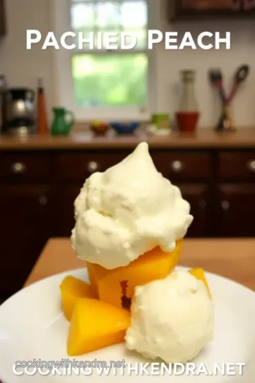 Homemade Peaches and Cream Ice Cream steps